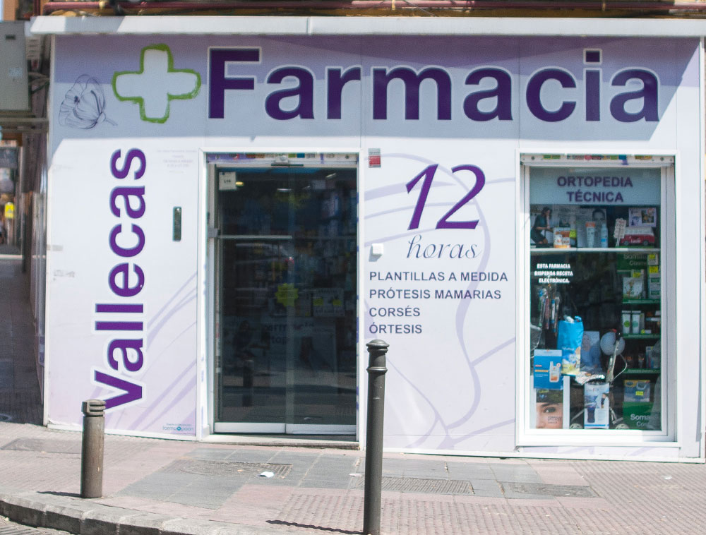 Farmacia y Ortopedia en Vallecas